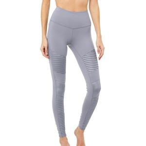 High waist moto legging